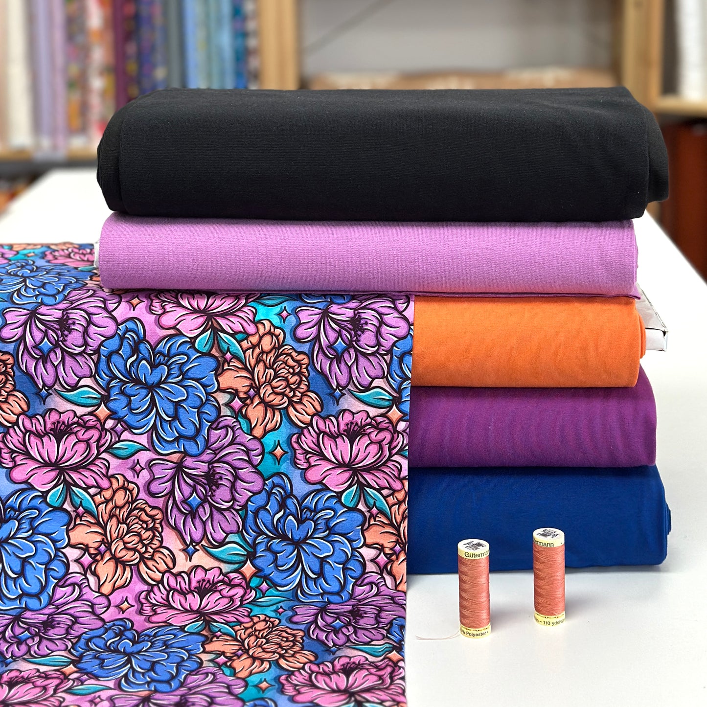 Spectacular peonies - NON NON OUI - Printed jersey