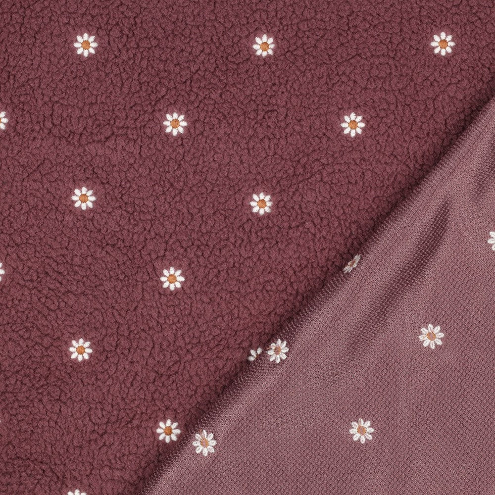 Rosewood - Teddy brodé de fleurs