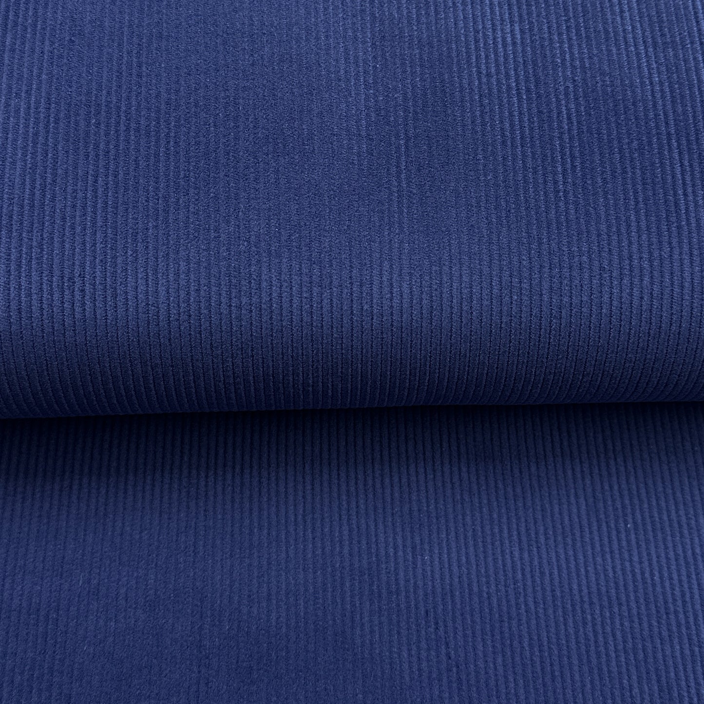 Bleu - Velours côtelé (corduroy) 500 raies