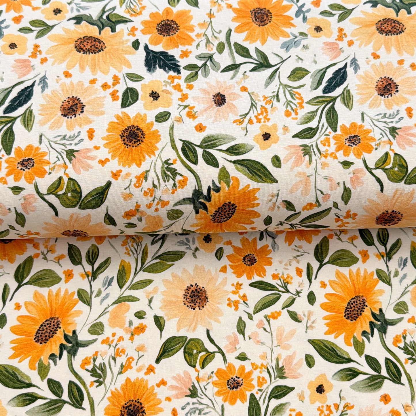 Fleurs soleil - NON NON OUI - Jersey imprimé