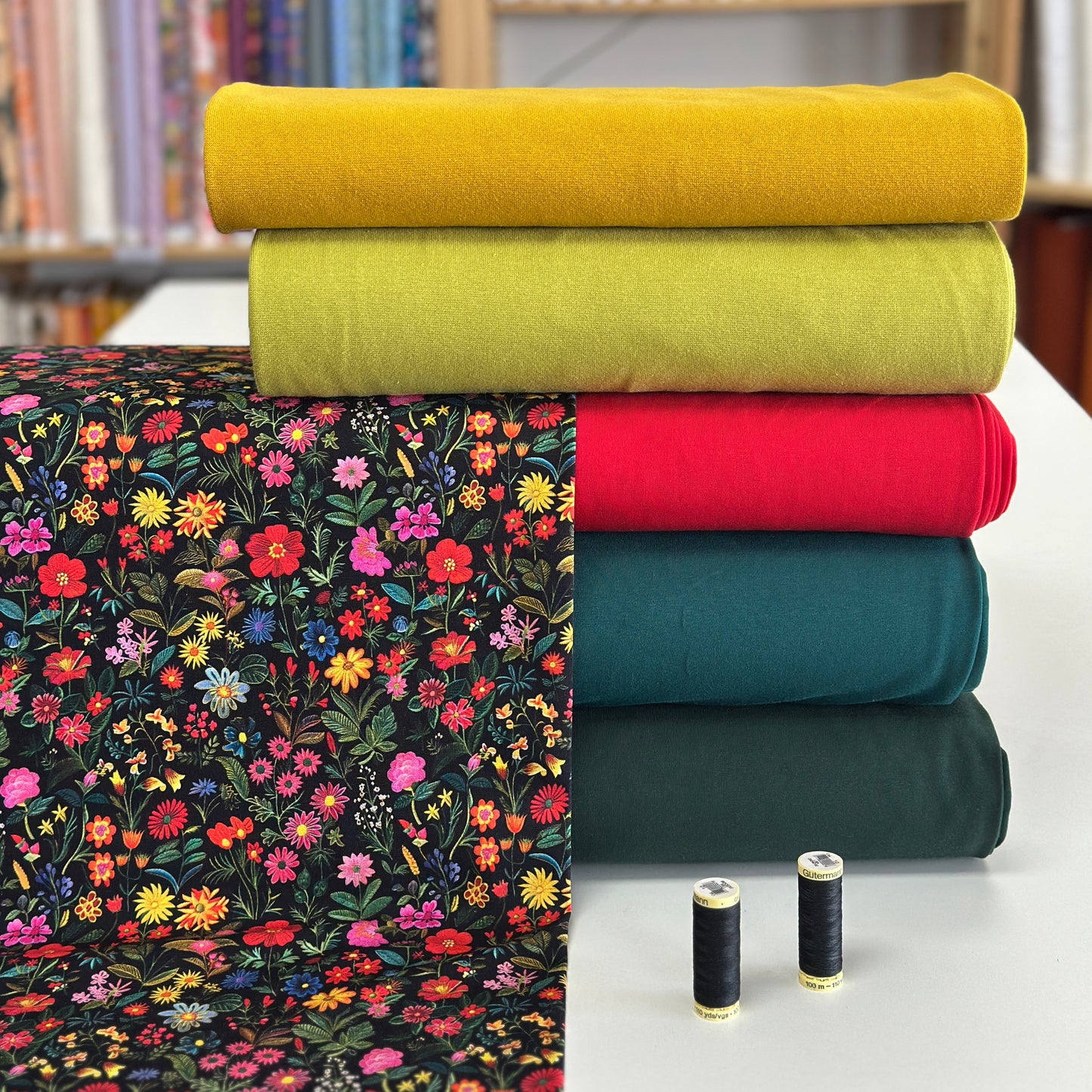 Mini floral 3D - NON NON OUI - Printed Jersey