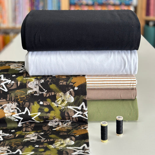 Graffiti vert - French Terry imprimé digital