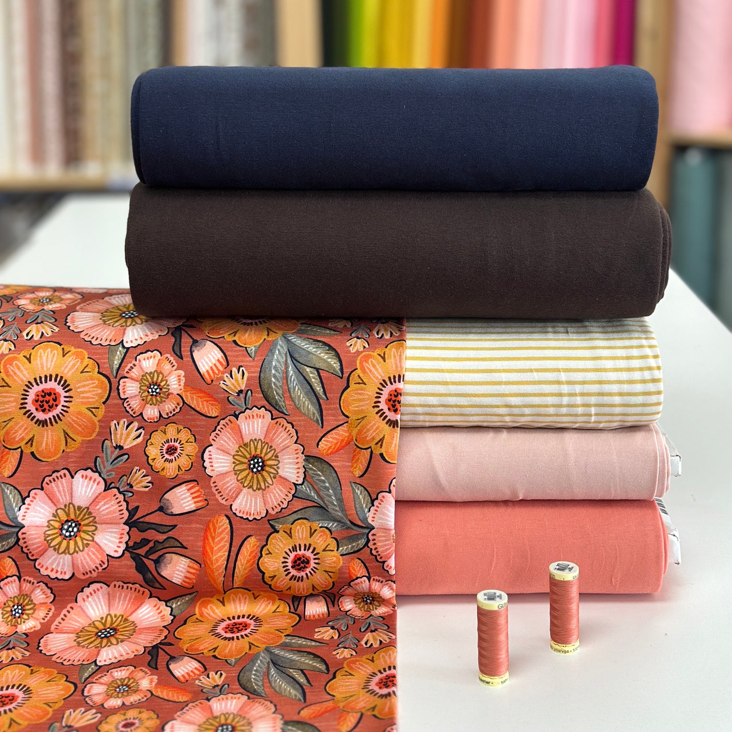 PRE-ORDER - Floral rose - NON NON OUI - Printed jersey