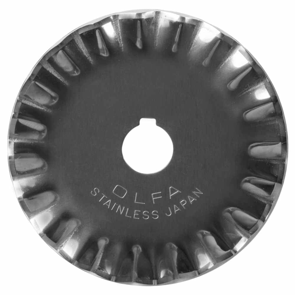 Lame crantée en acier inoxydable - Olfa