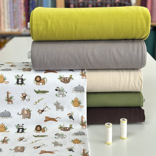 Safari - Jersey imprimé biologique