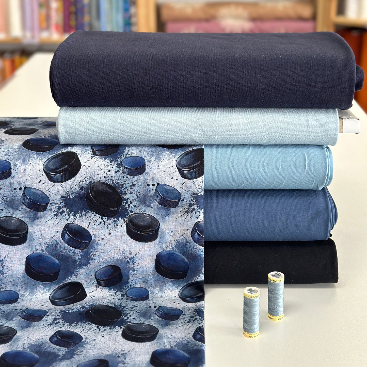 Hockey pucks - NON NON OUI - Printed jersey