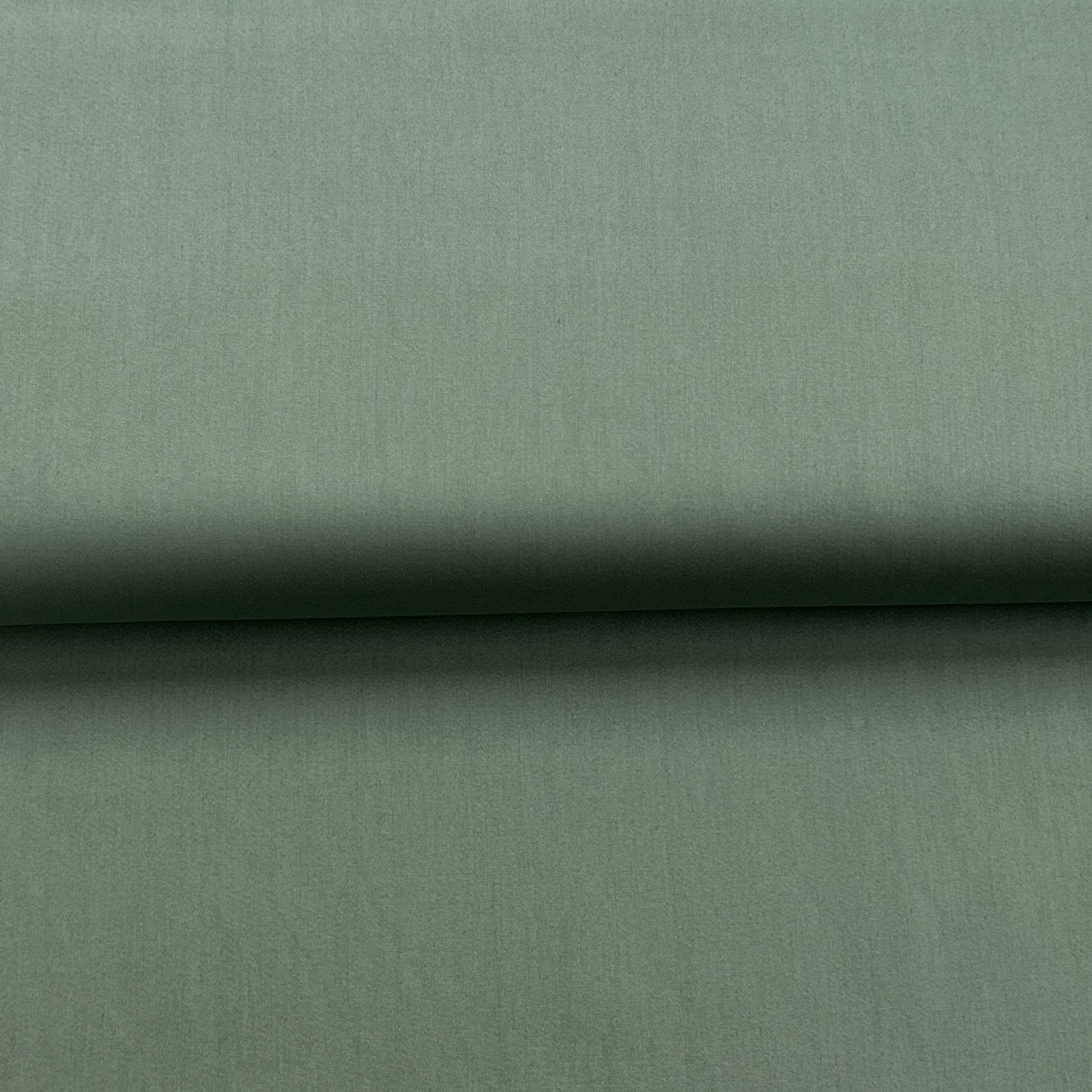 Sauge - Satin de coton uni