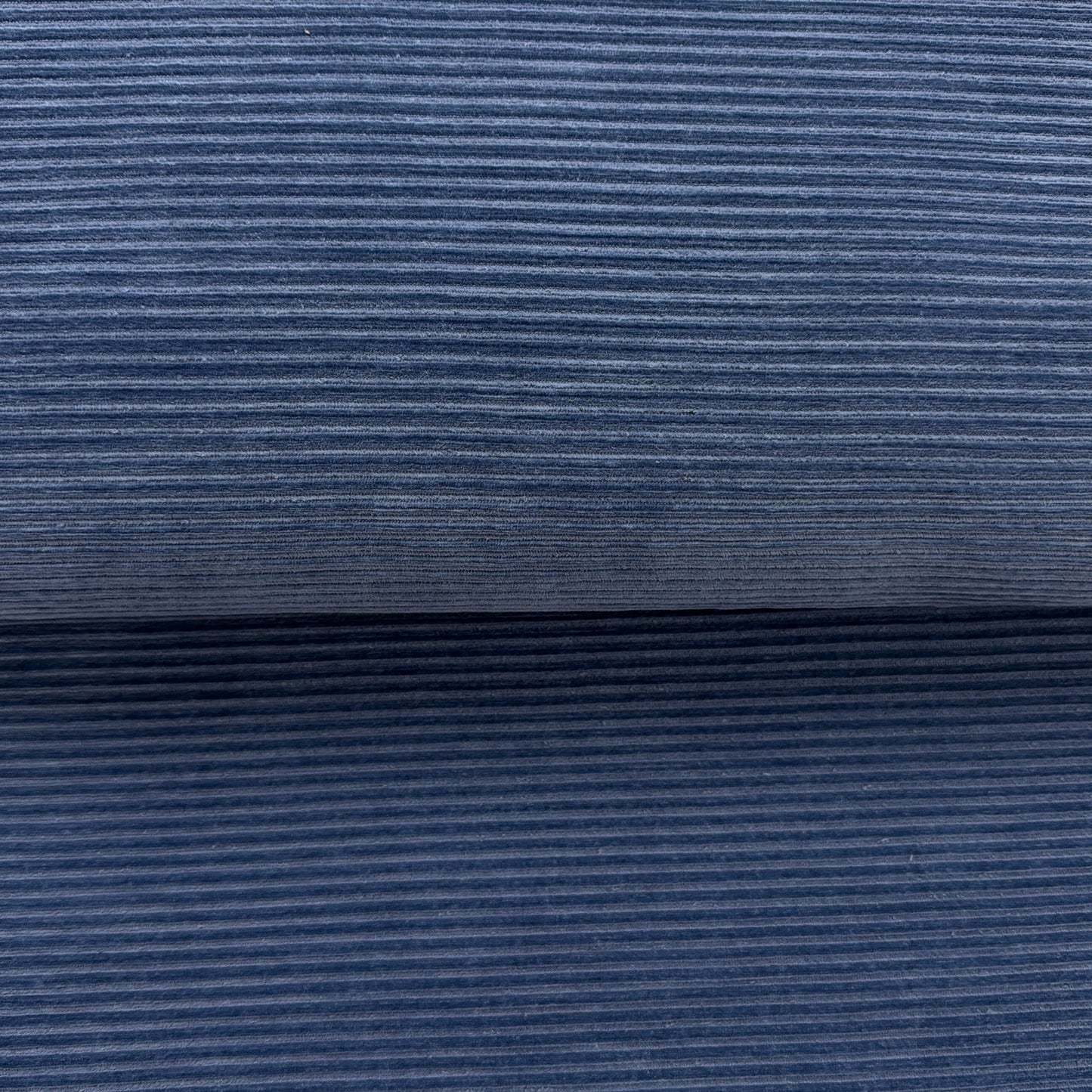 Denim - Jersey velours côtelé