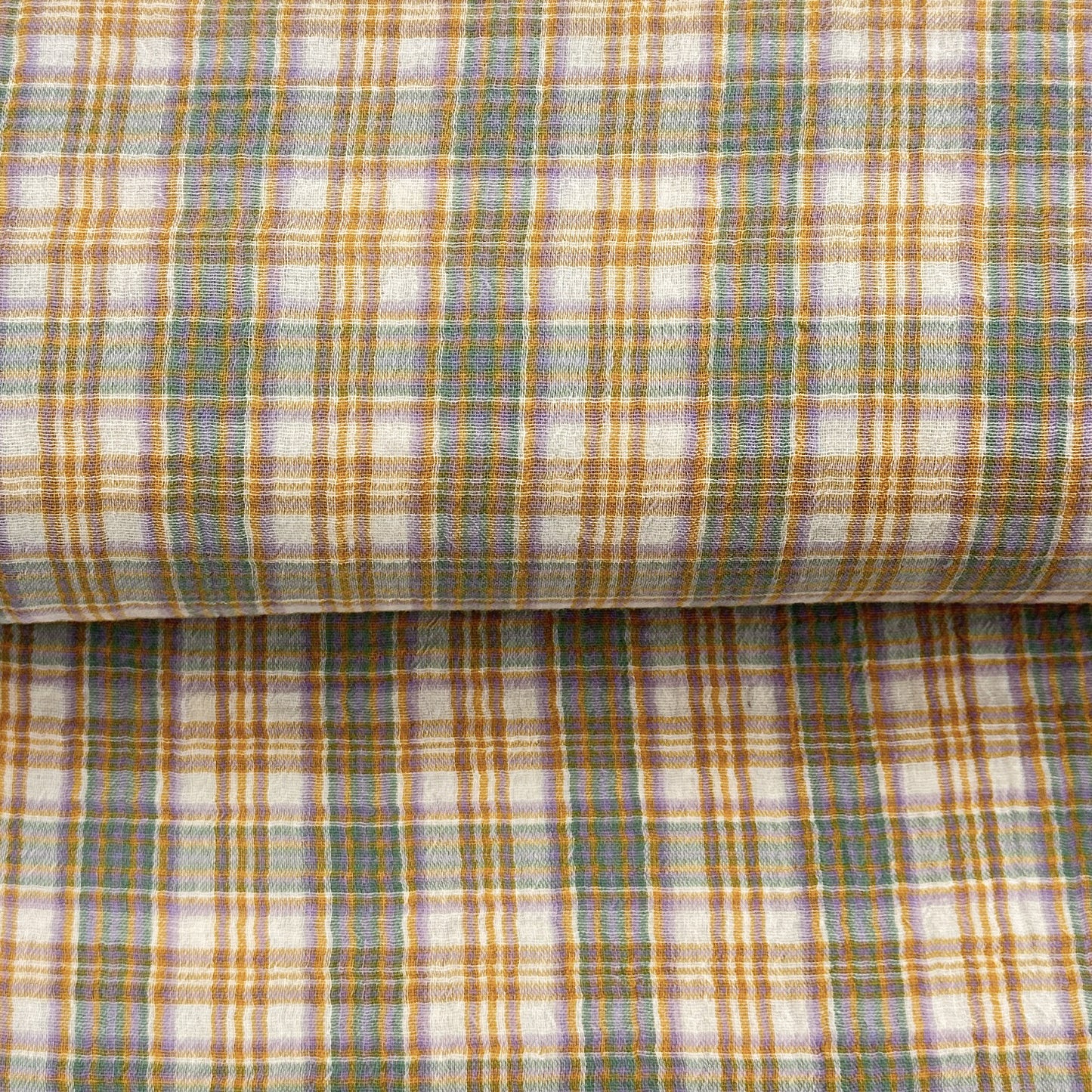 Tiles - Yarn-dyed cotton muslin