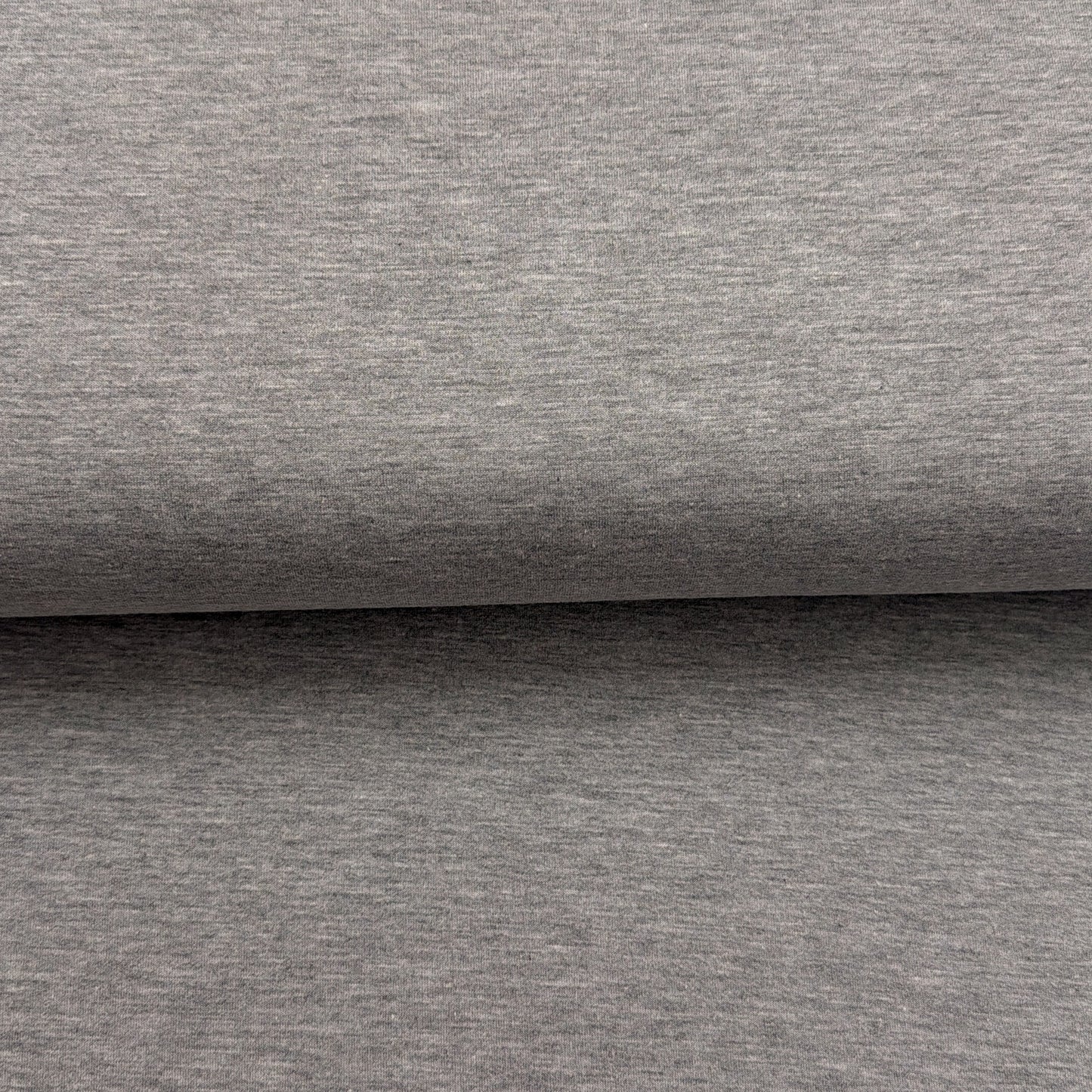 Gris pâle mélange - French Terry uni