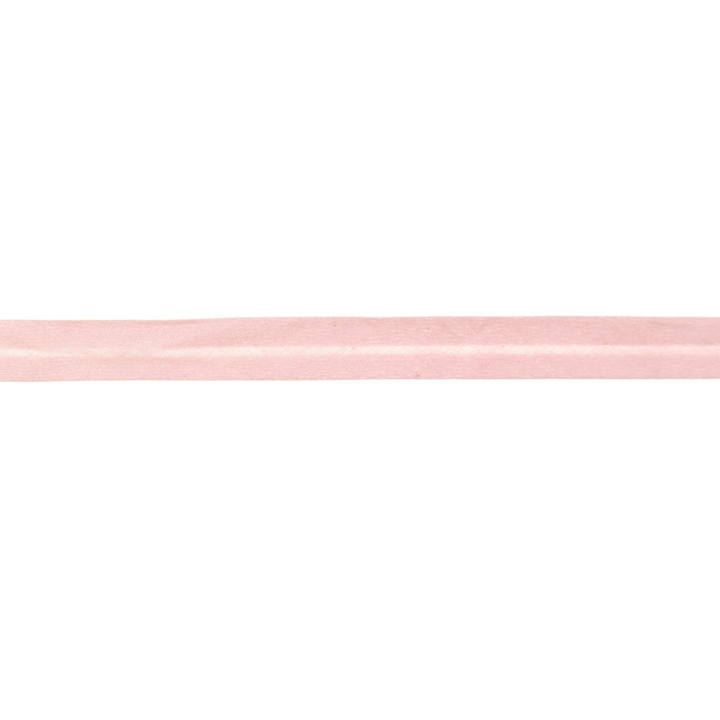 Washed Pink - 20mm Single-Fold Cotton Bias Binding