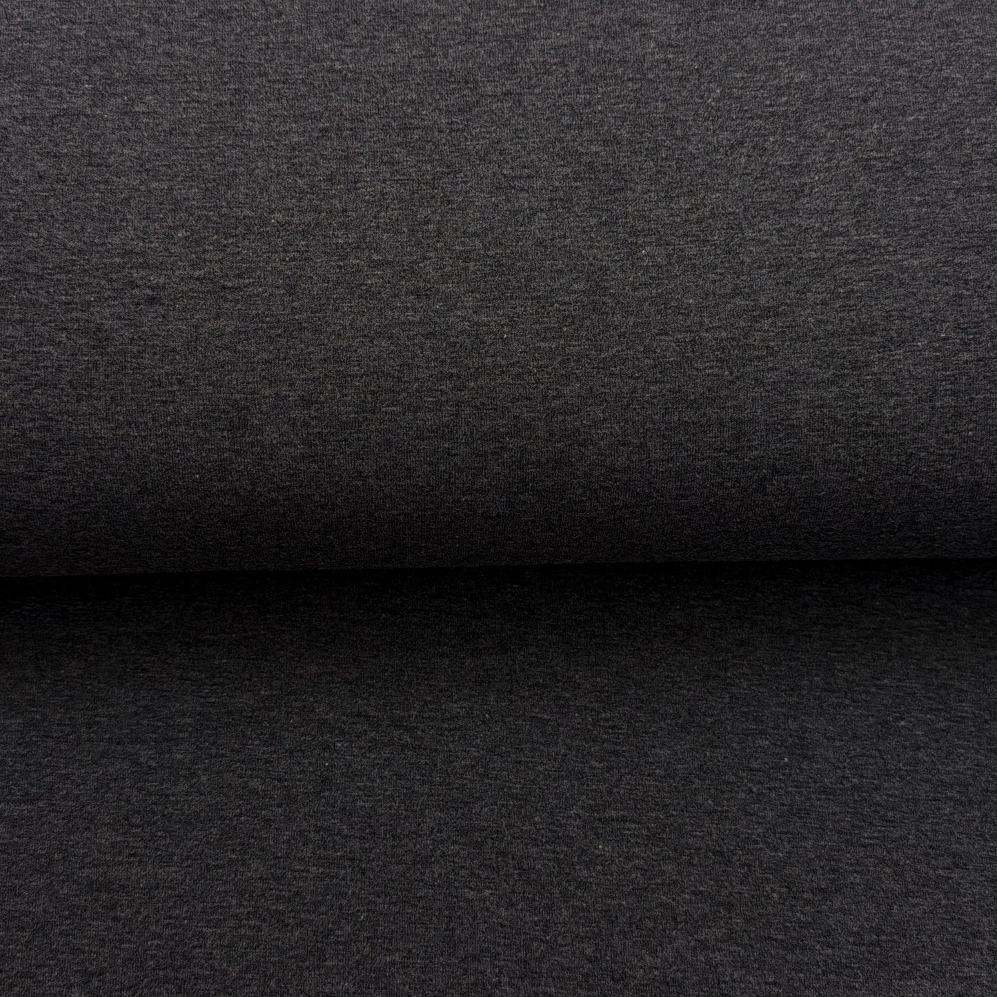 Gris graphite mélange - French Terry uni
