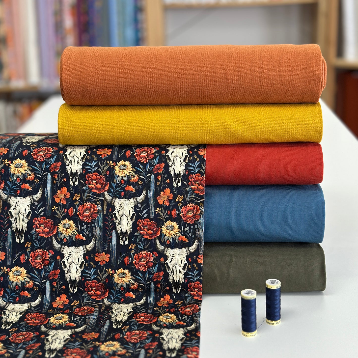 Cow skull - NON NON OUI - Jersey imprimé