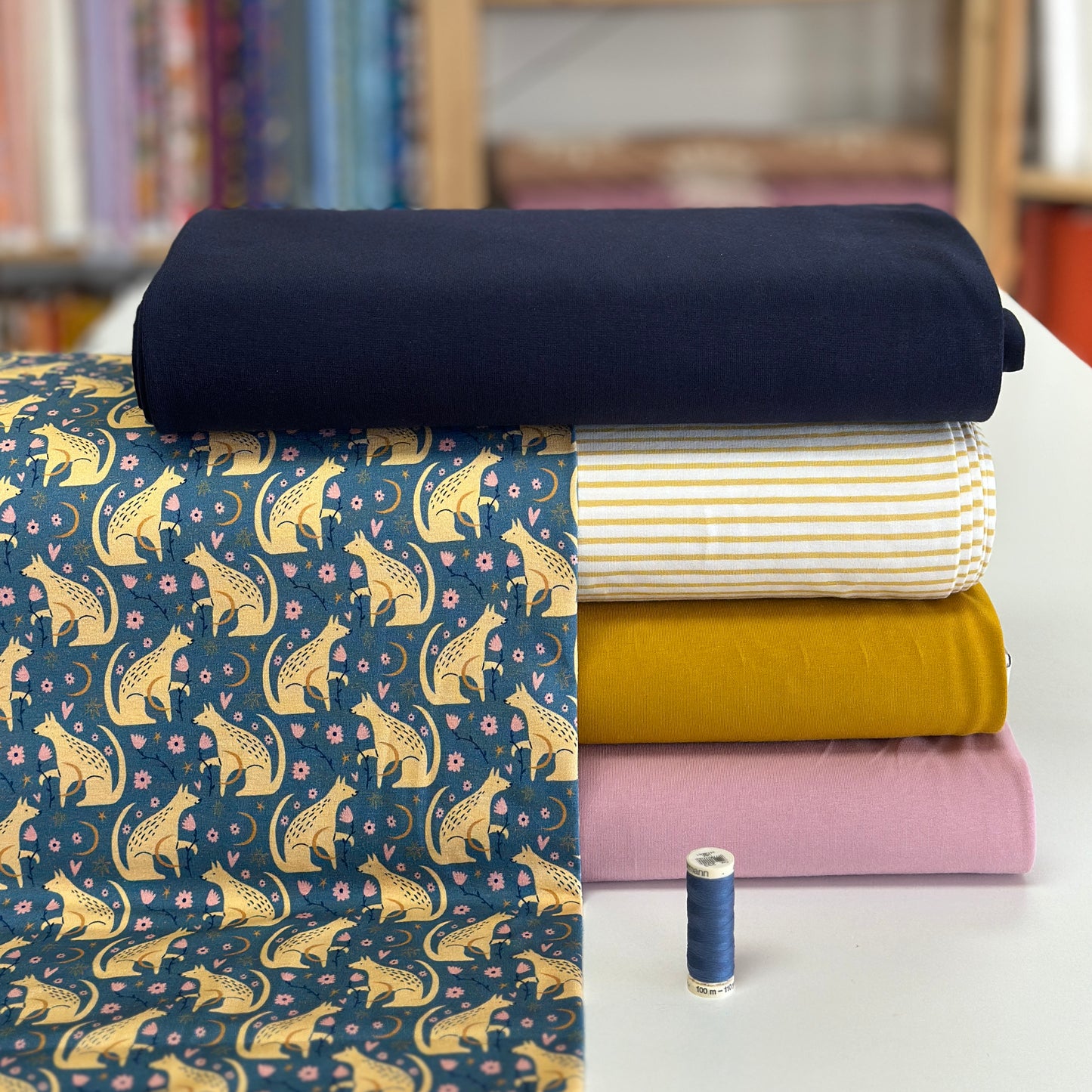 Chats modernes - NON NON OUI - Jersey imprimé