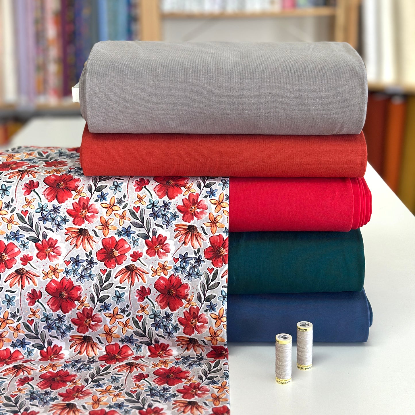 Fleurs sauvages - NON NON OUI - Jersey imprimé