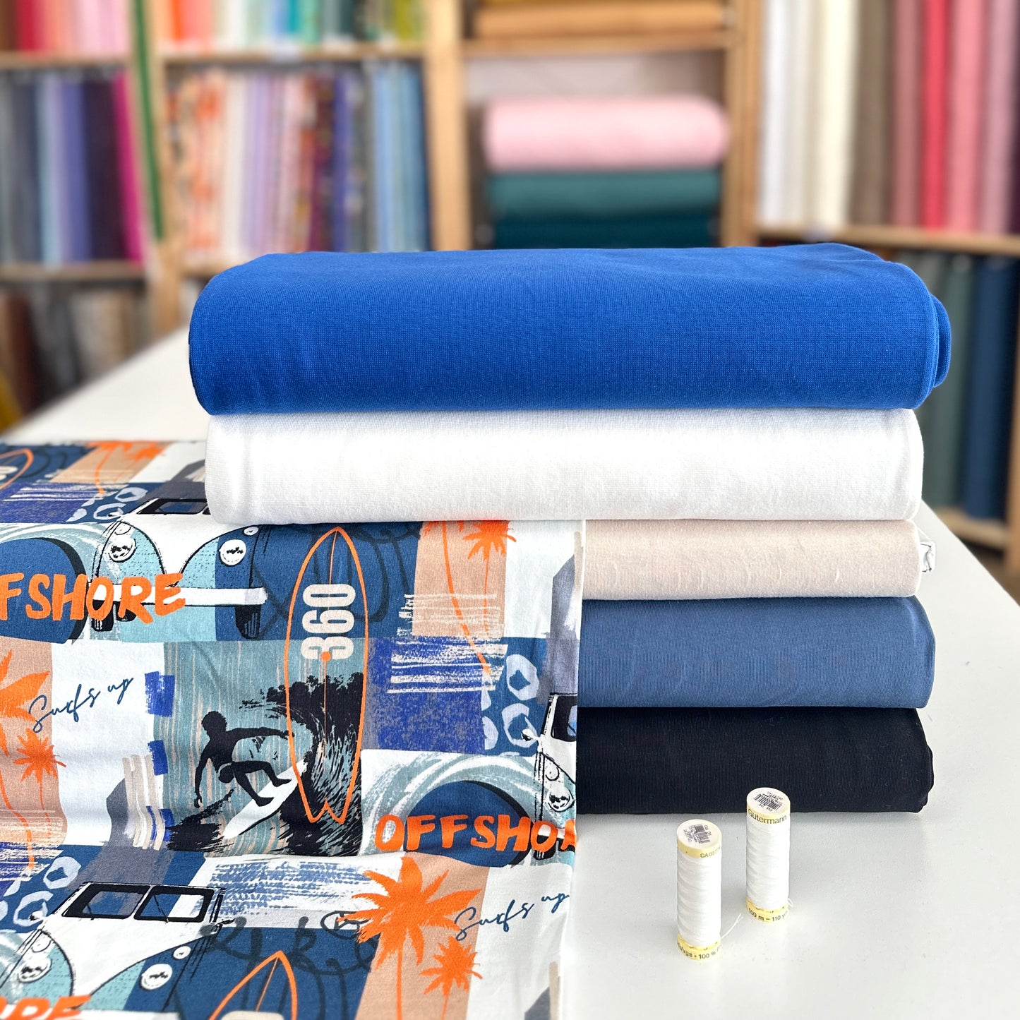 Surf de plage - Jersey imprimé digital