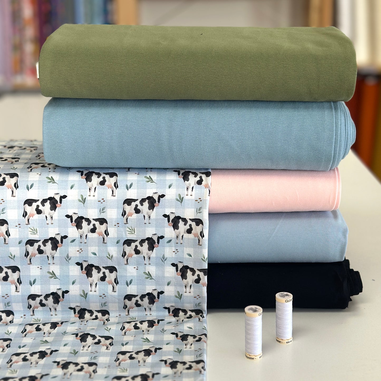 Vache Holstein - NON NON OUI - Jersey imprimé