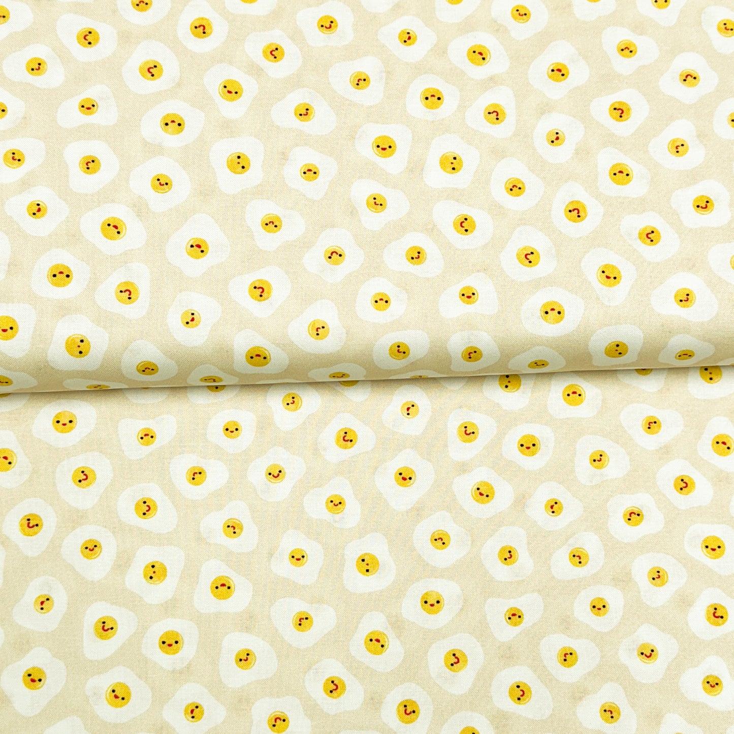 Ivory Eggs - Printed Quilting Cotton
