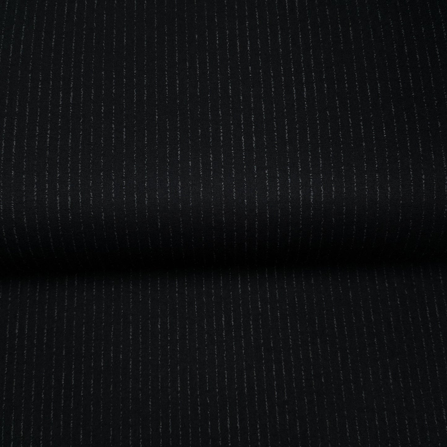 Black striped - Recycled polyester Ponte De Roma