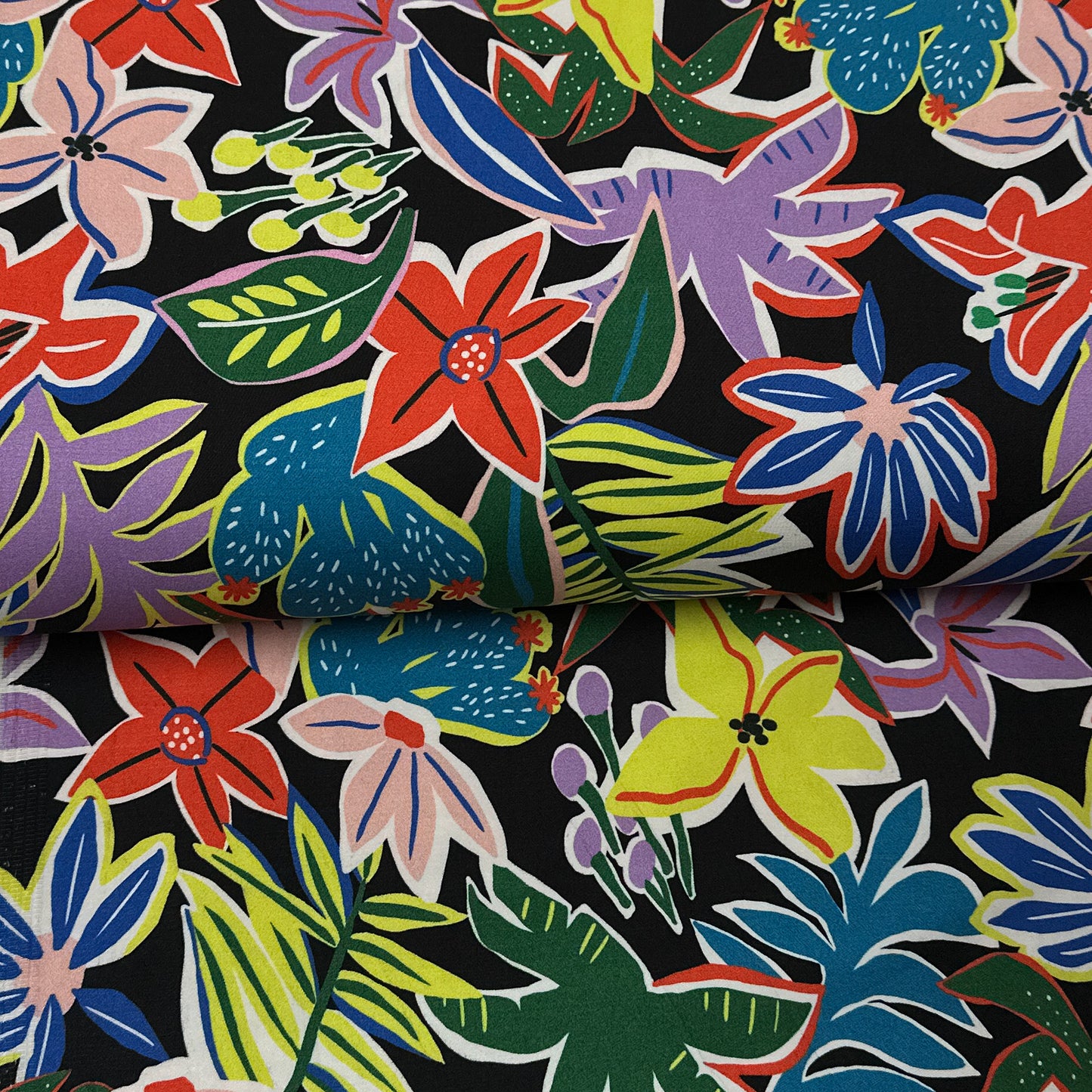 Colorful - Stretch cotton satin