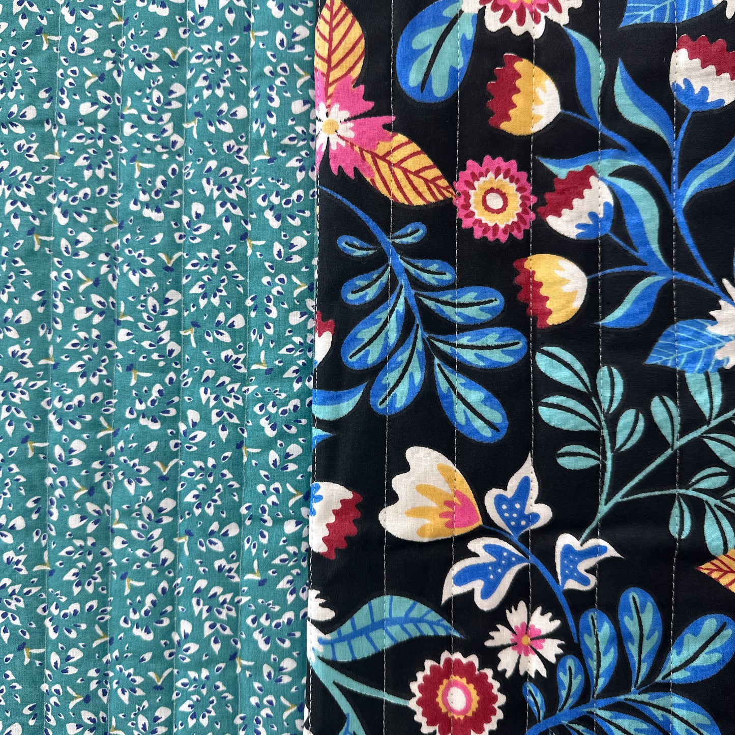 Kaleria - Coton matelassé vertical réversible