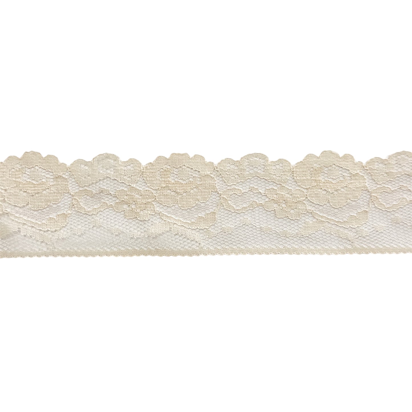 Beige - Fancy Lace 40 mm