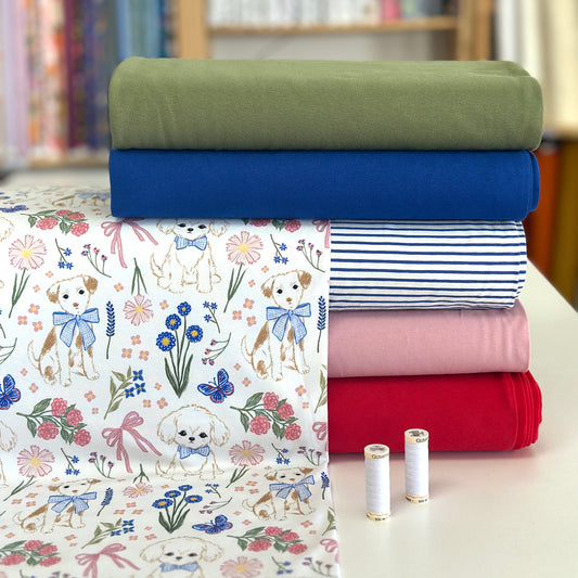 Chiens élégants - NON NON OUI - Jersey imprimé