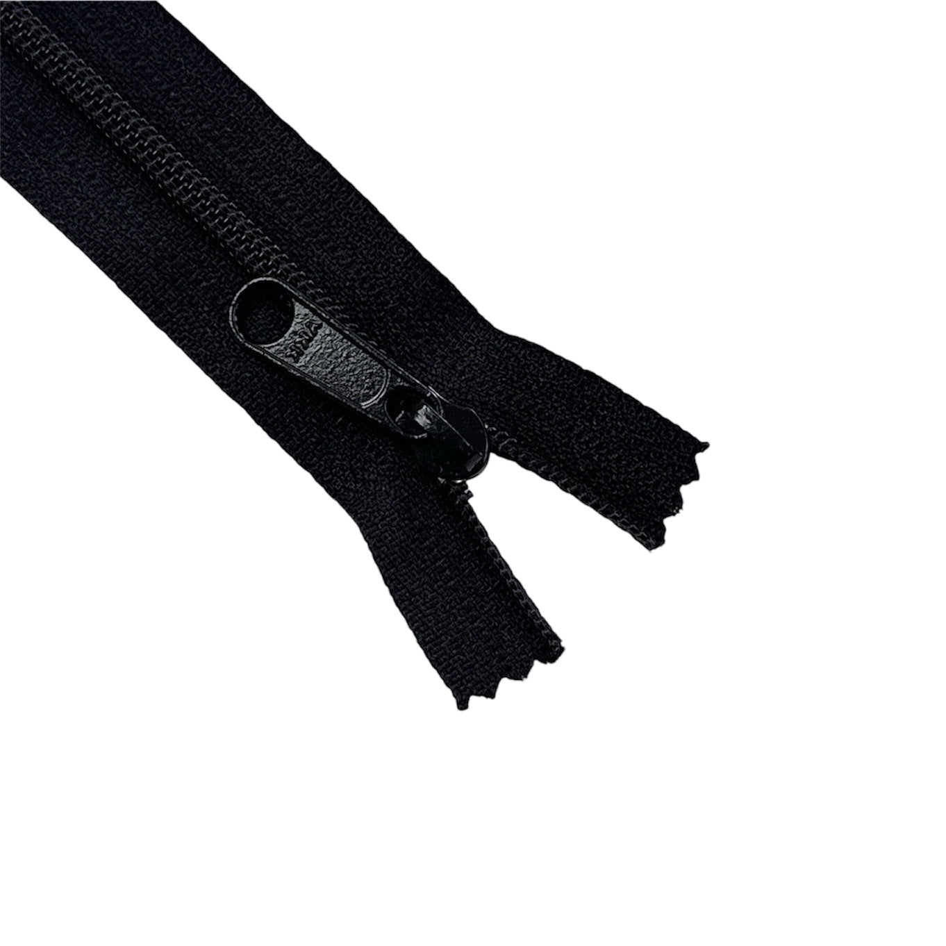 Fermeture à glissière à bout fermé 15 cm (6”) - Noir