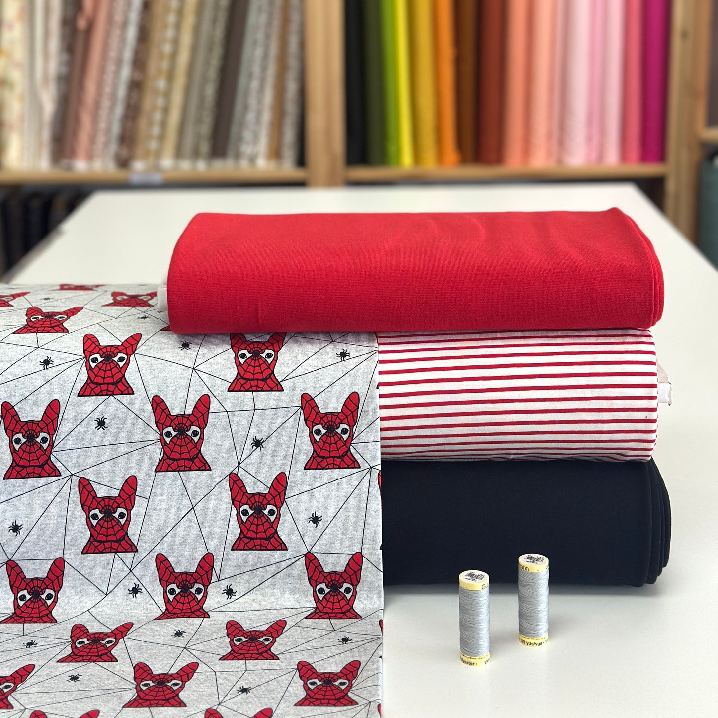 Hero Dogs - Printed French Terry