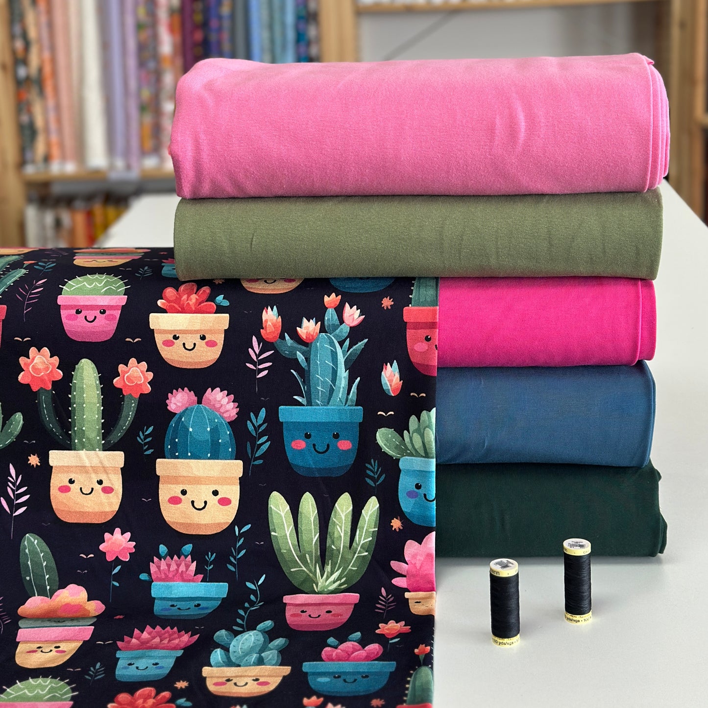 Cactus - NON NON OUI - Jersey imprimé