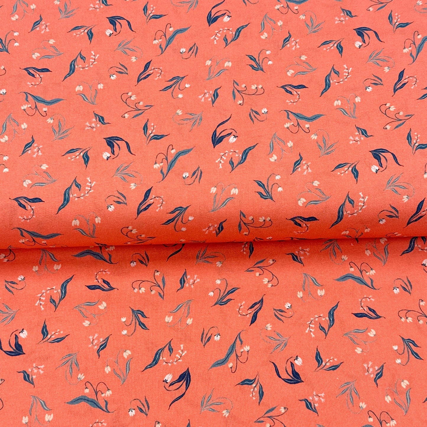 Floral corail - Figo Fabrics - Coton courtepointe imprimé