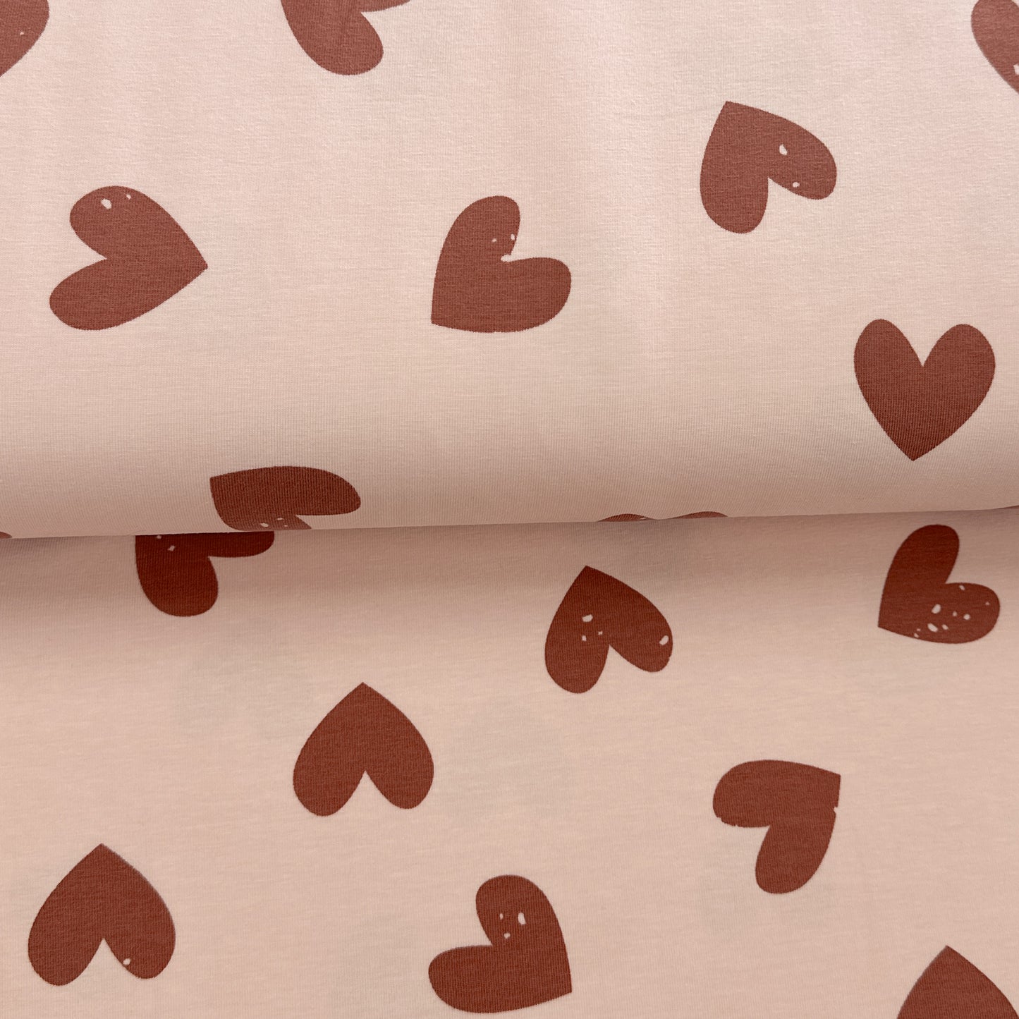 Light hearts - Printed jersey
