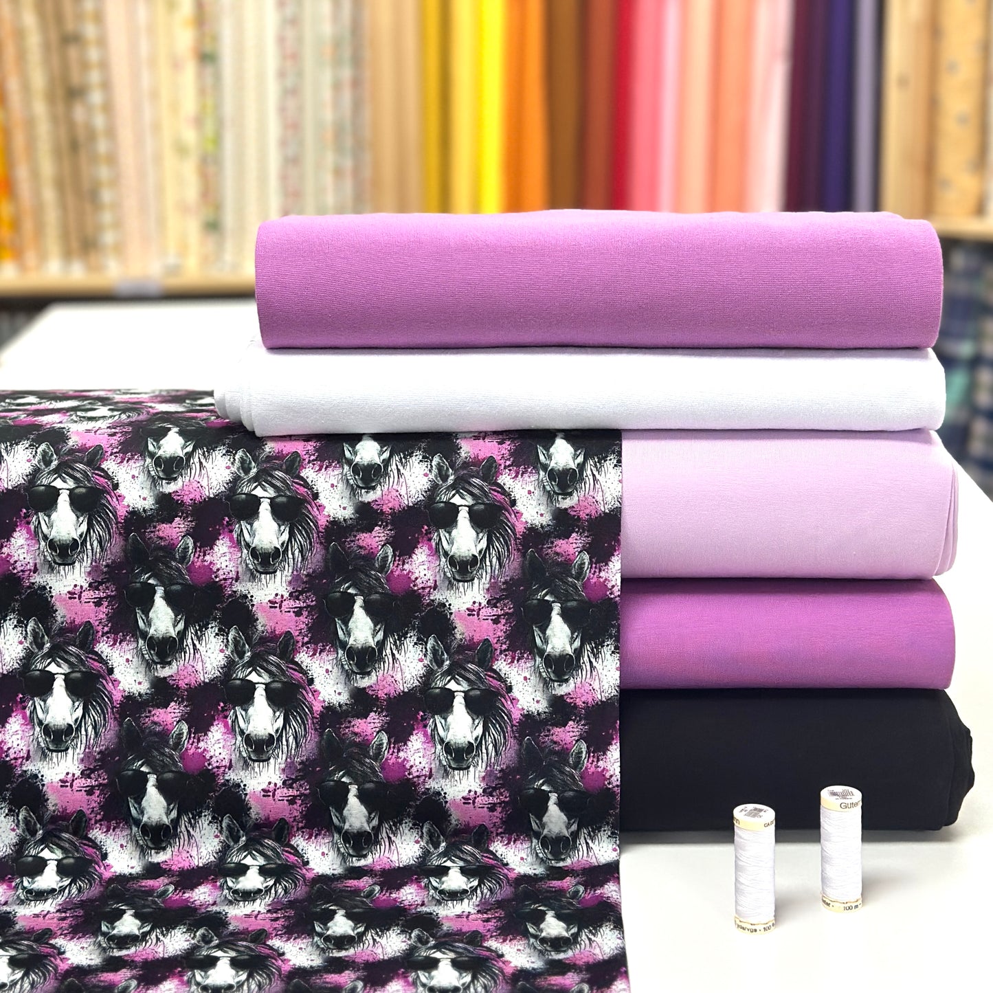 Cool horse - NON NON OUI - Printed jersey