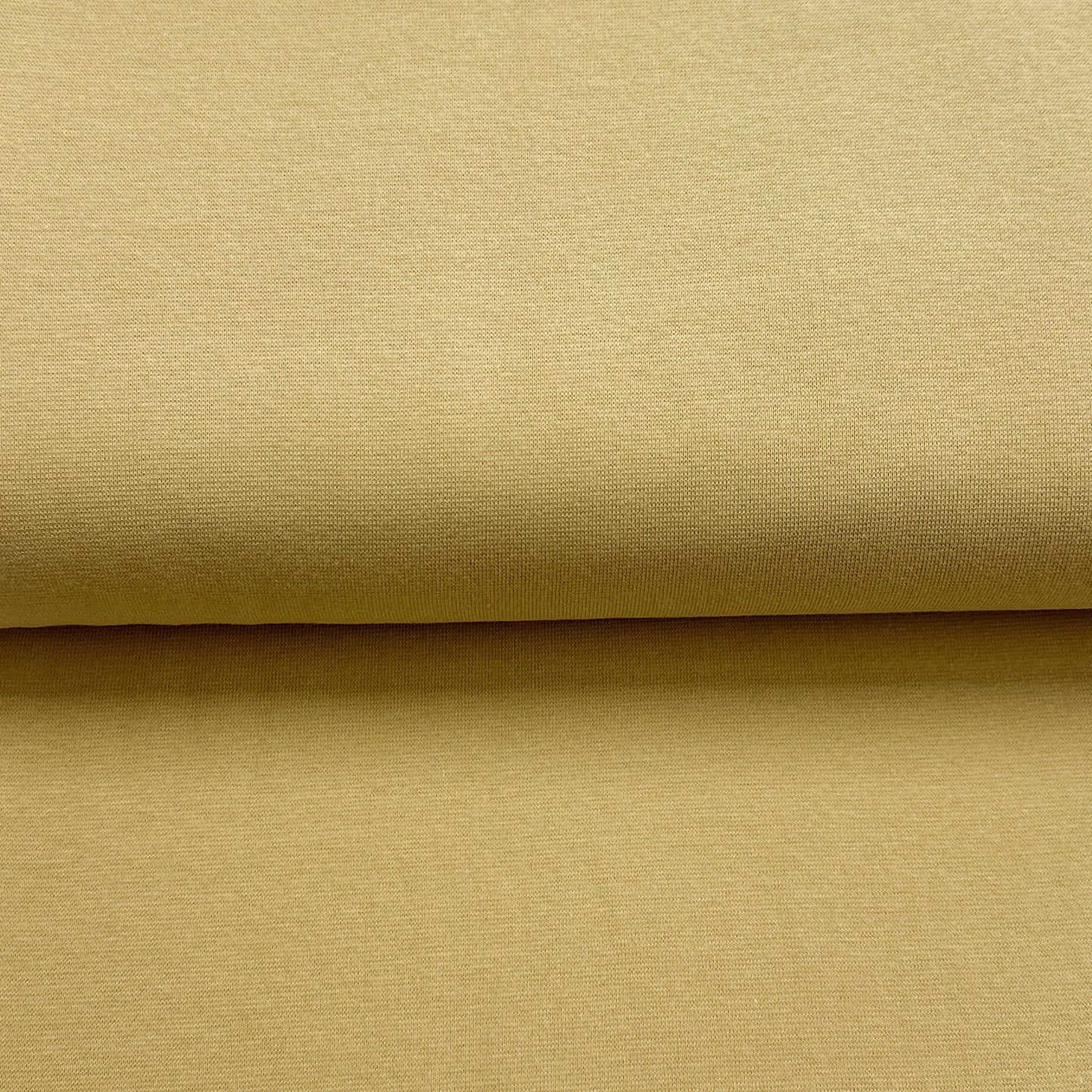 Jaune poussière - Bord côte (ribbing) biologique