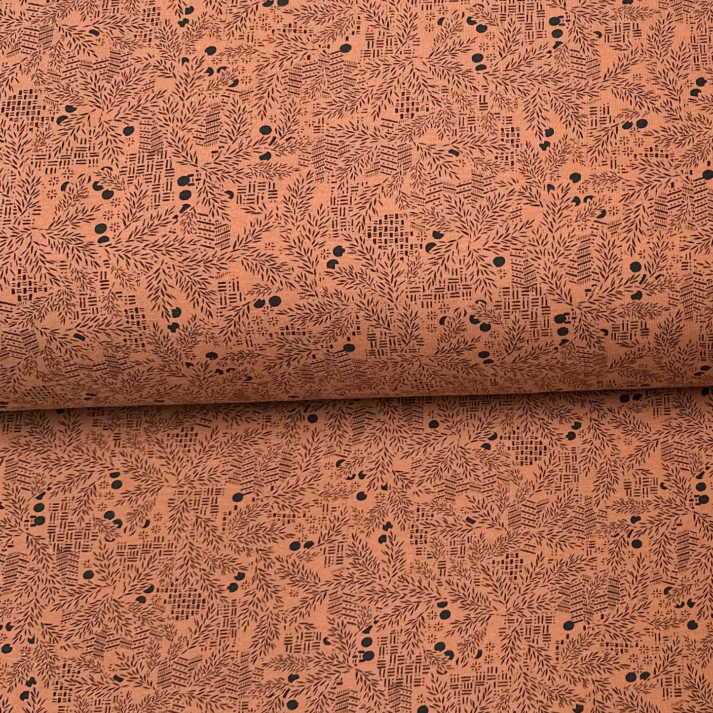 Season Greenings - See you at six - French Terry imprimé