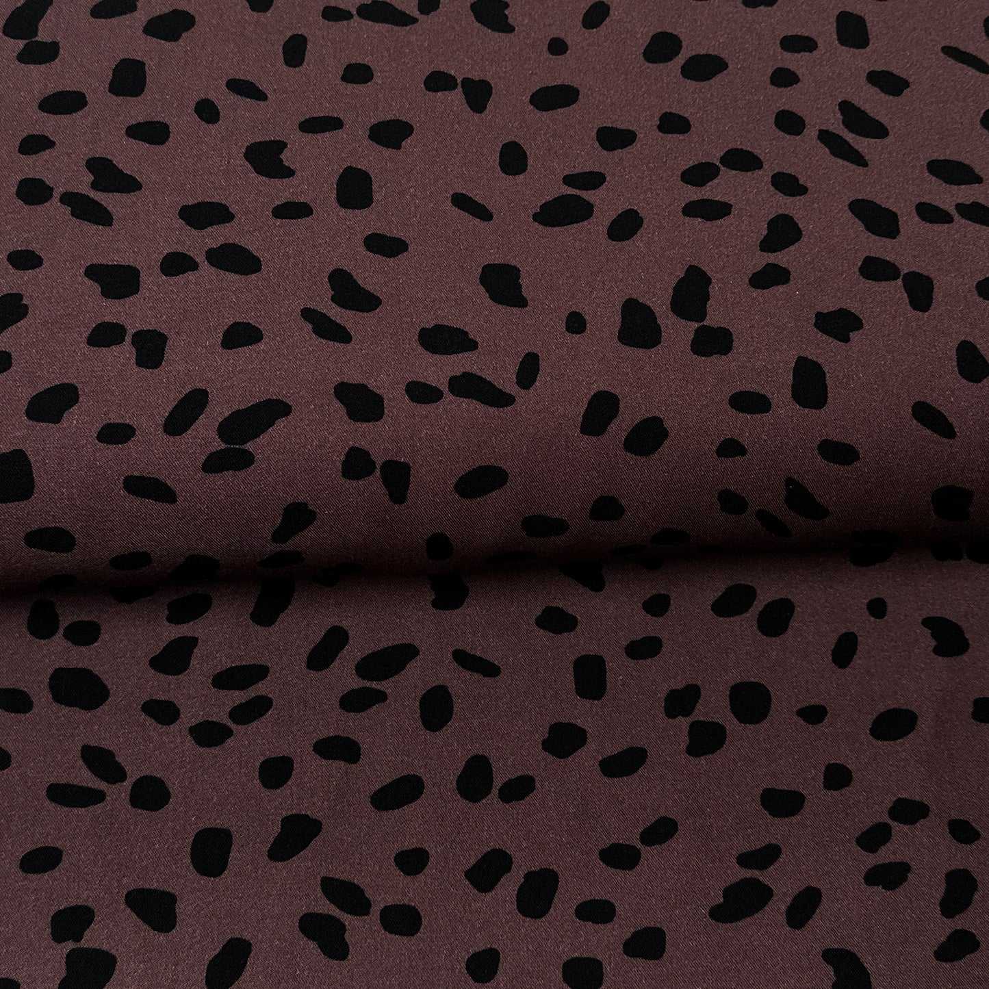 Pois prune - Viscose ECOVERO™