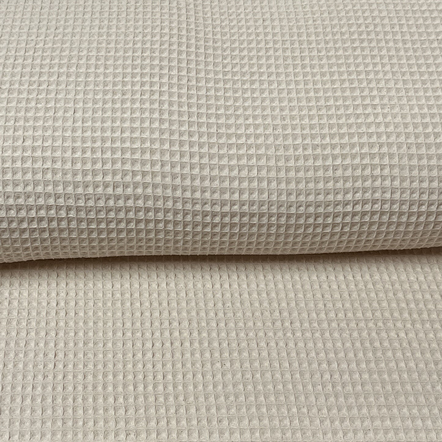 Natural - Waffled cotton