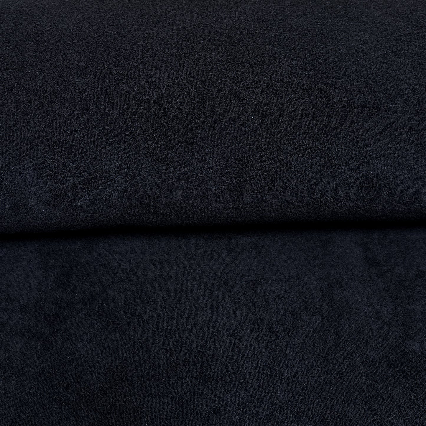 Black - Organic terry knit