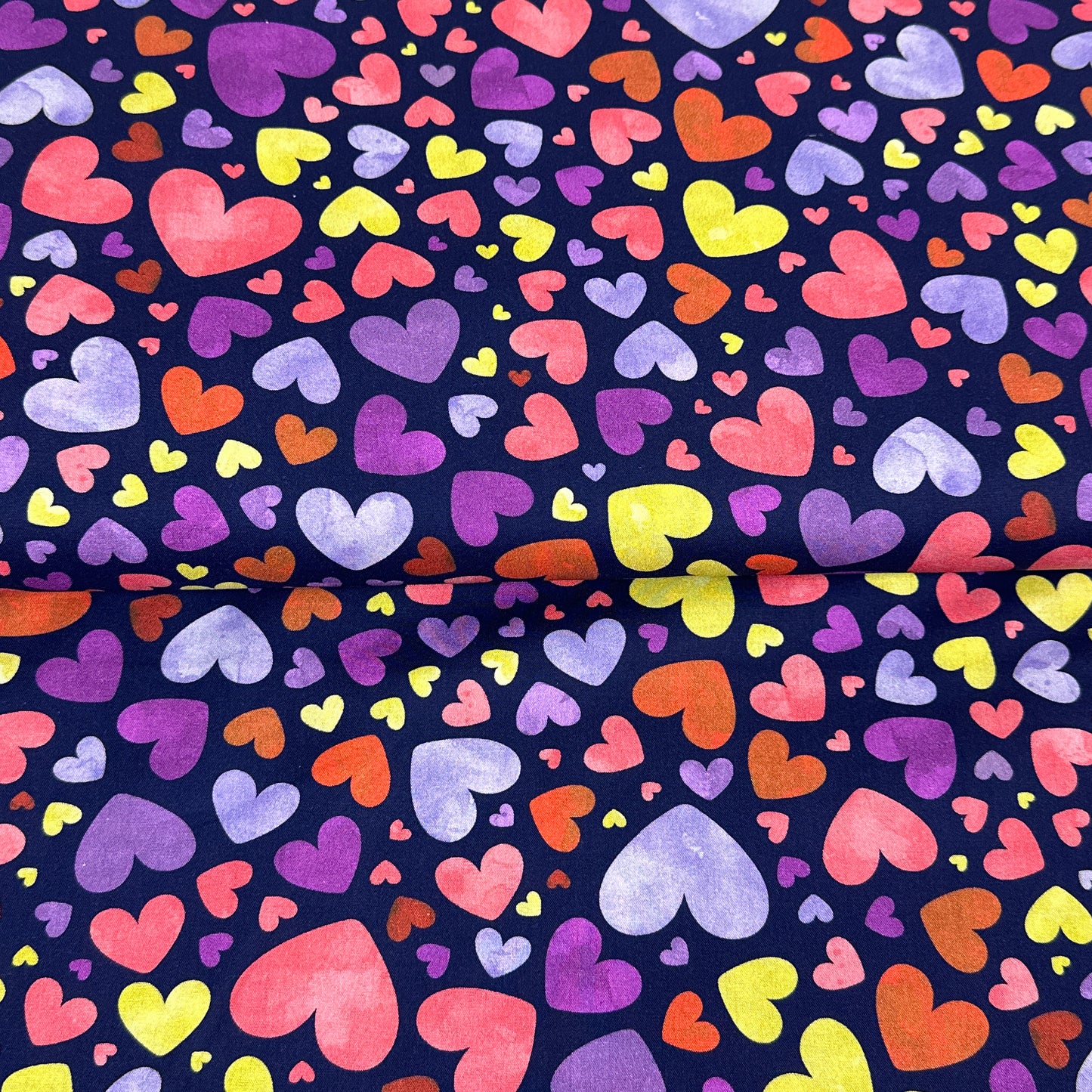 Hearts - Fine cotton poplin