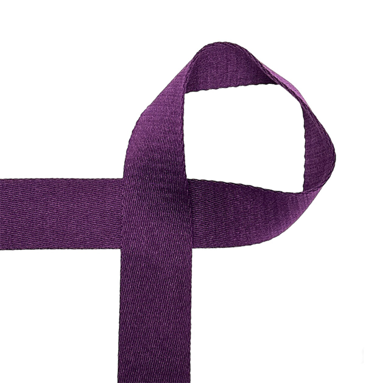 Fin de rouleau 87 cm - Sangle 38 mm - Mauve