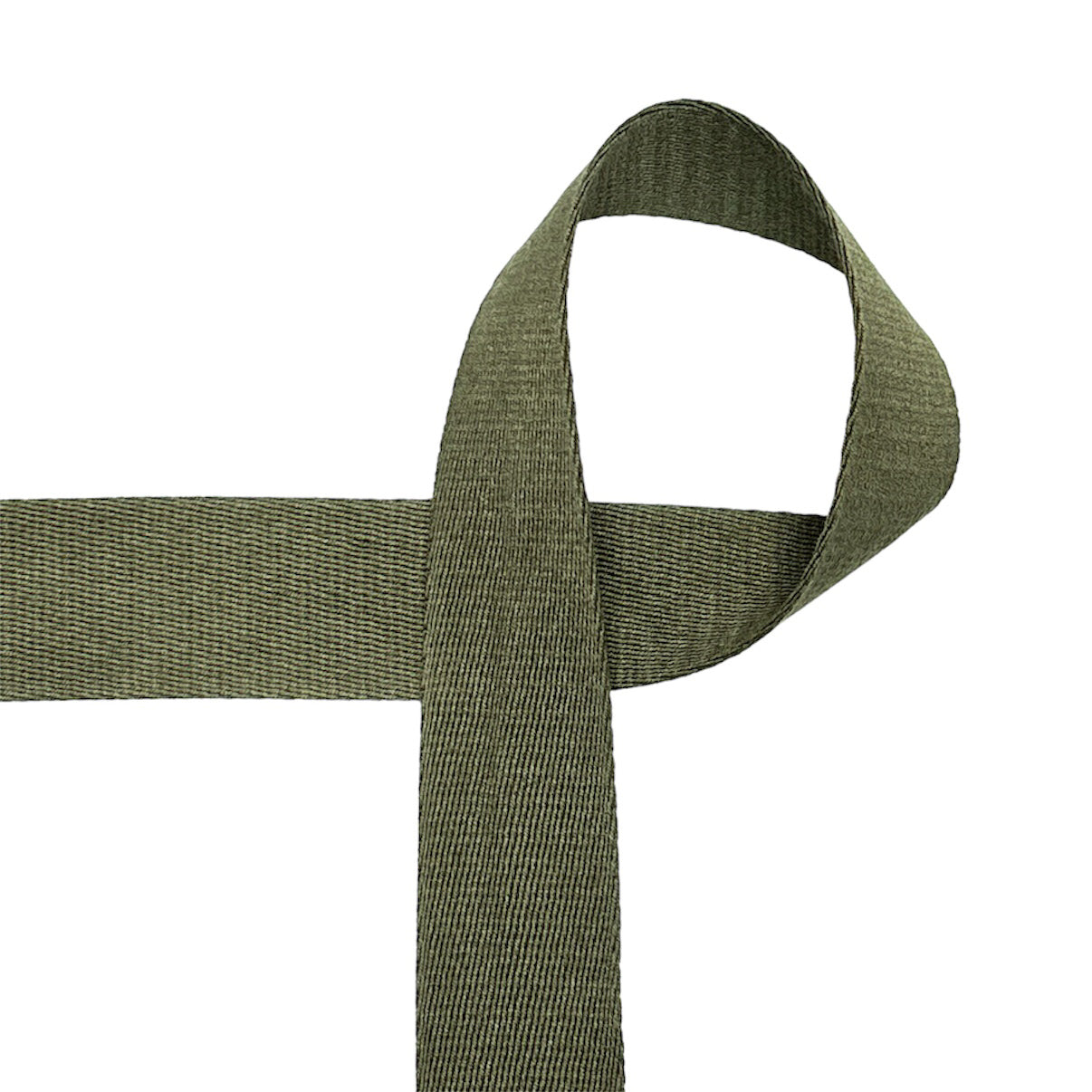 Fin de rouleau 50 cm - Sangle 38 mm - Kaki