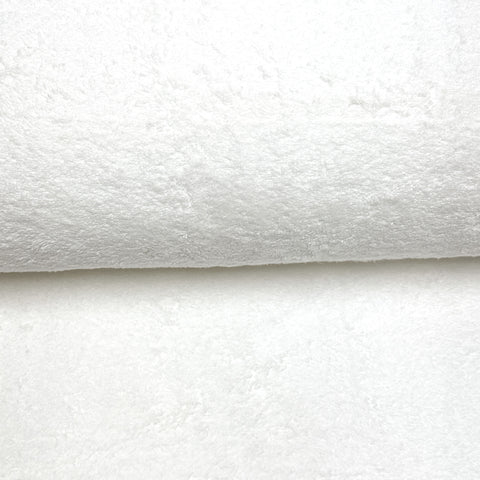 Ratine de coton blanc