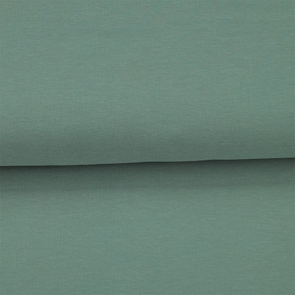 Celadon green - Stretch organic cotton solid