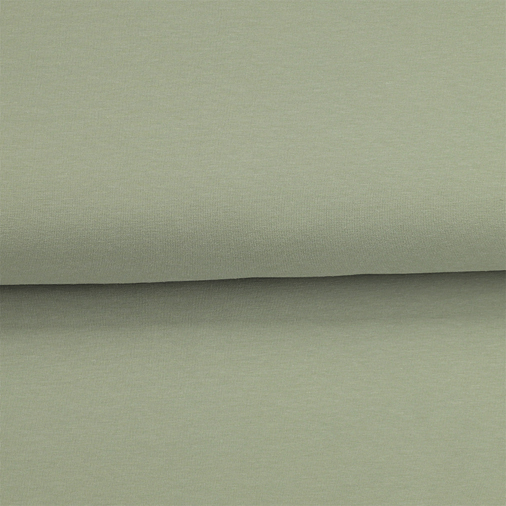 Sage - Organic solid French Terry