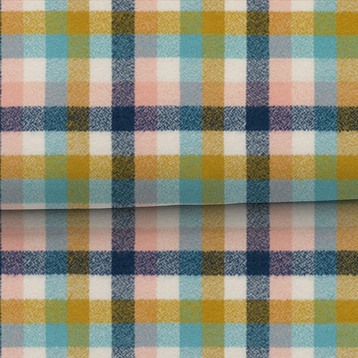 Navy blue - Mammoth organic - Organic flannel