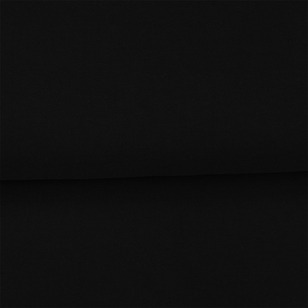 Black - Solid organic French Terry