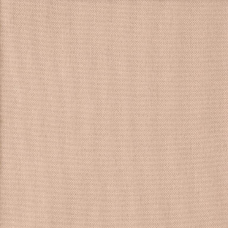 Rose poudre - Coton enduit uni