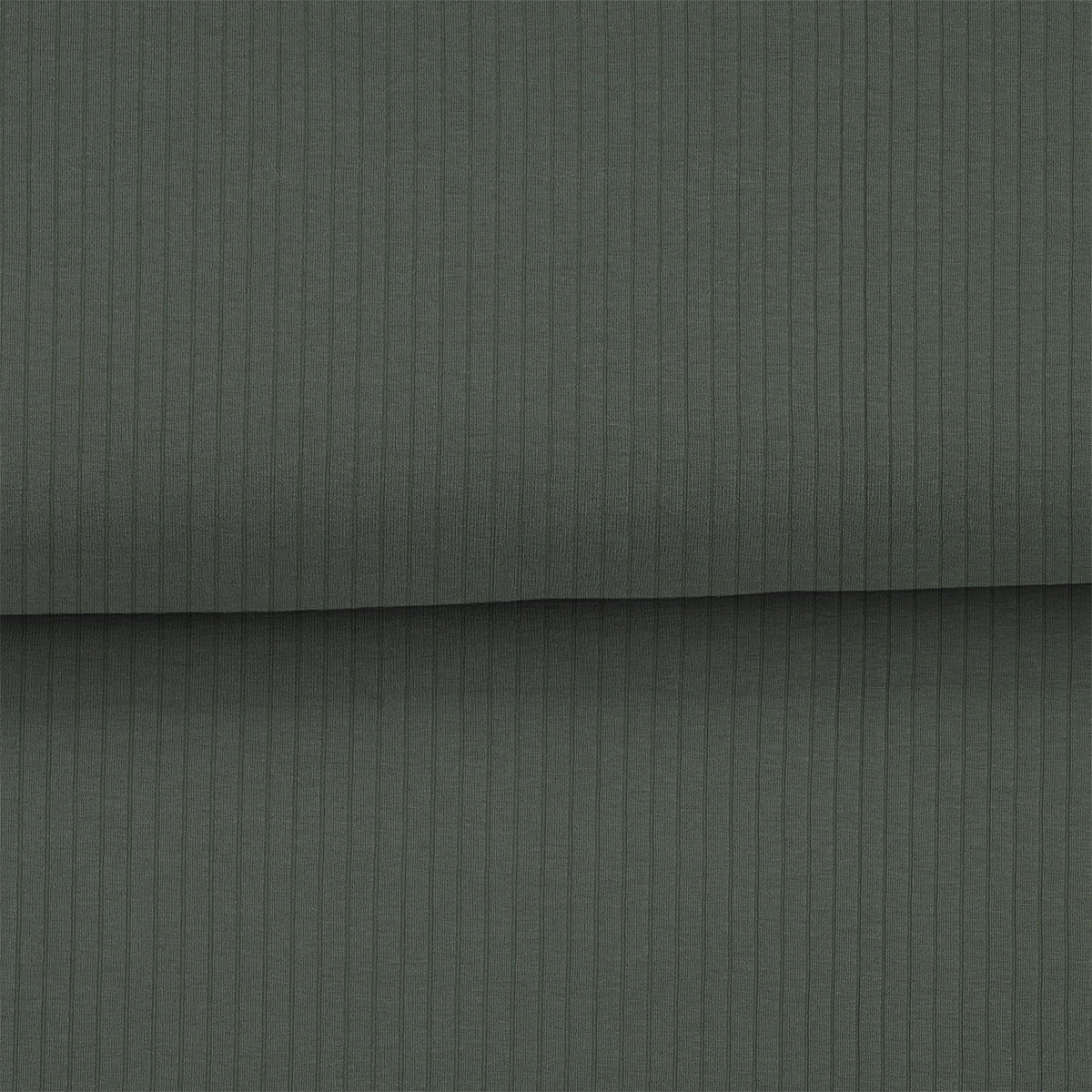 Vert foncé - Jersey LARGES côtes