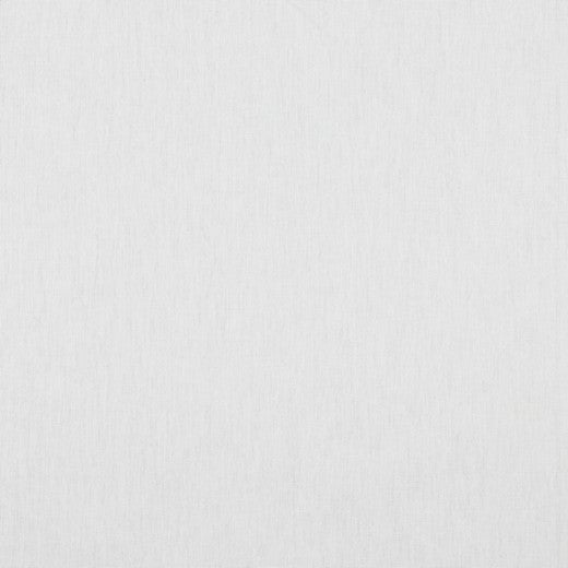White - Plain organic poplin
