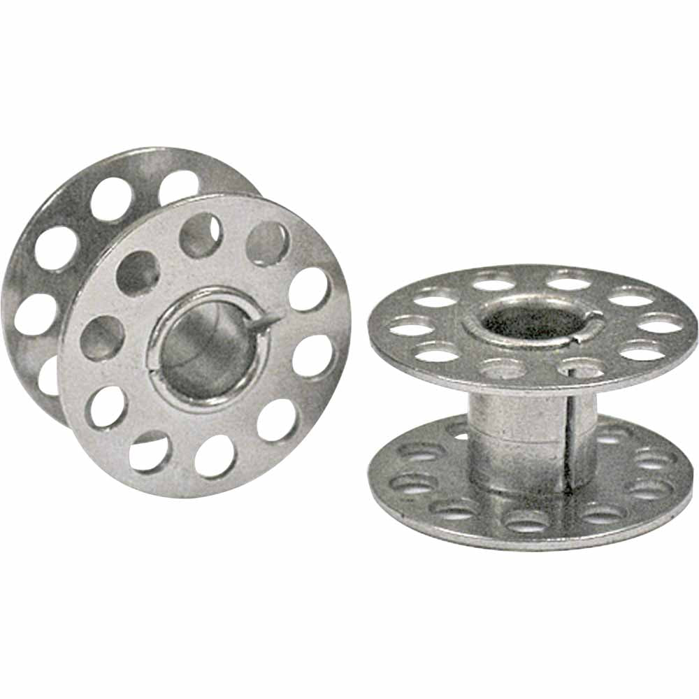 UNIQUE SEWING Bulk 10 Hole Metal Bobbins - Japanese Machine - 1pc